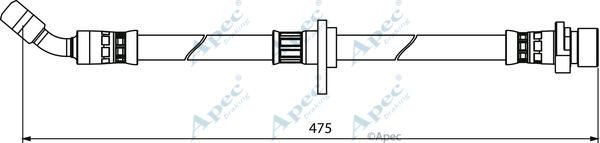 APEC BRAKING Jarruletku HOS3981